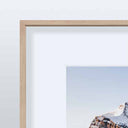 Wood Coated Metal Frame (Paper Prints Only)