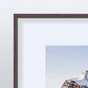 Wood Coated Metal Frame (Paper Prints Only)