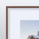 Wood Coated Metal Frame (Paper Prints Only)