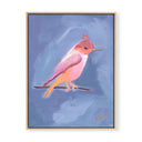 Dark Periwinkle Bird by Abbey Mueller
