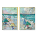 Beach Day Split by Ann Schwartz
