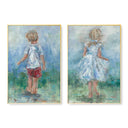 Sunday Best Siblings No. 2 by Ann Schwartz