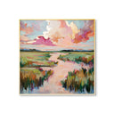 Turning Season Marsh by Annie Howell