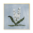 Blue Botanical No. 1 Square by Cady Karras