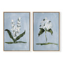 Blue Botanical Pair by Cady Karras