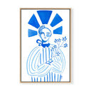 Lucy Li with Flowers by Brittany Atkinson