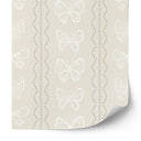 Butterfly Stripe Wallpaper by Charlotte Pottieger