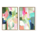 Bourbon City Abstract Pair by Jenny Westenhofer
