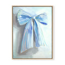 Baby Blue Bow by Jenny Westenhofer