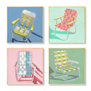 Kentucky Fried Sittin' Set of 4 by Jenny Westenhofer