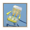 Kentucky Fried Sittin' in Blue by Jenny Westenhofer