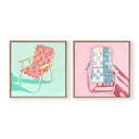 Kentucky Fried Sittin' Pair by Jenny Westenhofer