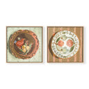 Laurel Plate Pair by Jenny Westenhofer