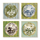 Woodland Plate Set of 4 by Jenny Westenhofer