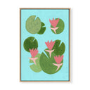Dancing Lilies in Blue by Love Katie Darling