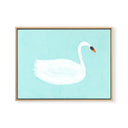 Swan in Blue by Love Katie Darling