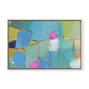 Bondi Blue Abstract Horizontal