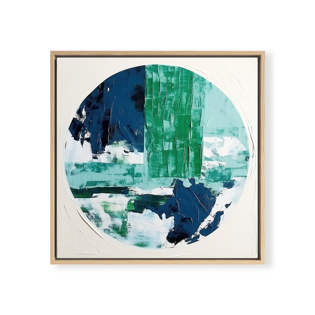 Navy Hedge | High End Abstract Art Print – Urban Garden Prints