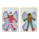 Snow Angel Pair by Abbey Mueller