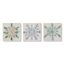 Southern Snowflake Trio by The Painted Katie