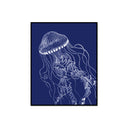 Jellyfish Vintage Illustration