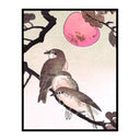 Three Birds and the Moon