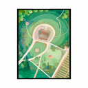 Vintage Garden Map No. 1