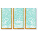 Crane Bird Panel Trio