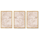 Vintage Bird Mural Trio
