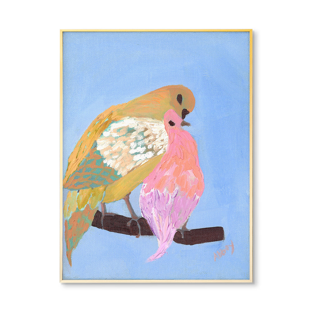 Parent & Child Birds by Abbey Mueller