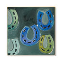 Blue Horseshoes by Abbey Mueller