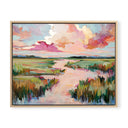 Turning Season Marsh Horizontal by Annie Howell
