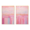 Pink Sunset Pair