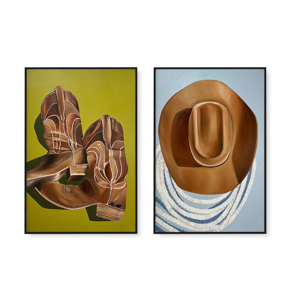 Boots & Hat Pair by Brooke Lancaster