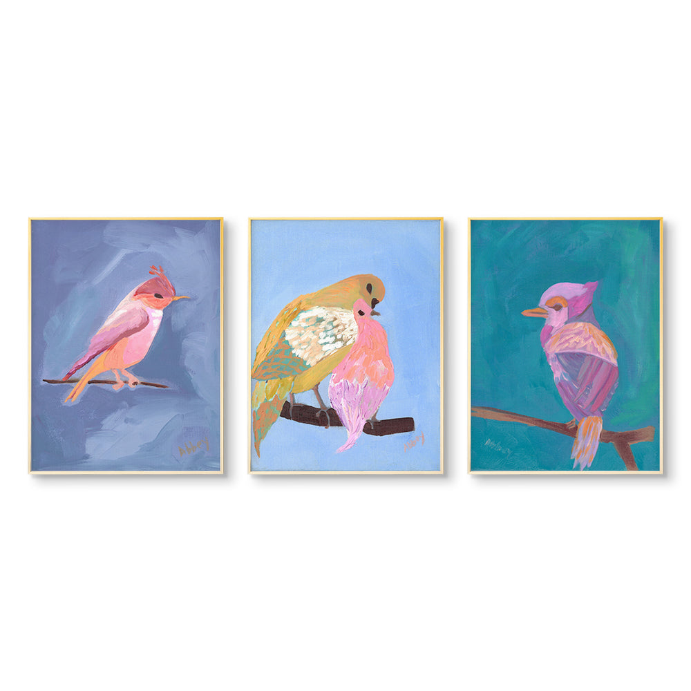 Bird Trio by Abbey Mueller