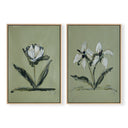 Green Botanical Pair by Cady Karras