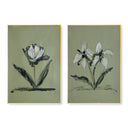 Green Botanical Pair by Cady Karras