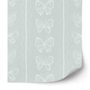 Butterfly Stripe by Charlotte Pottieger Wallpaper Sample