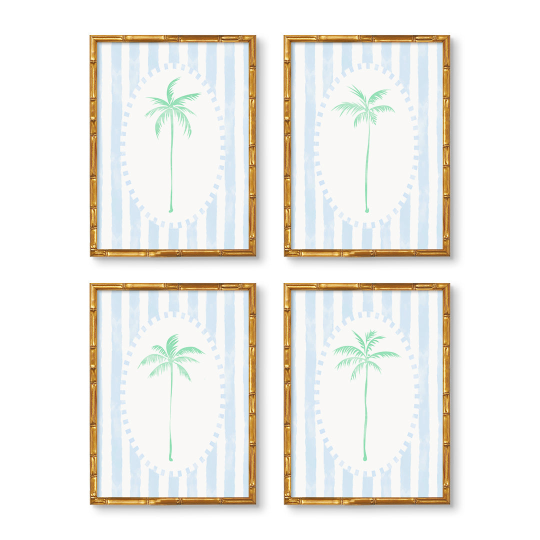 Cabana Palms Set of 4