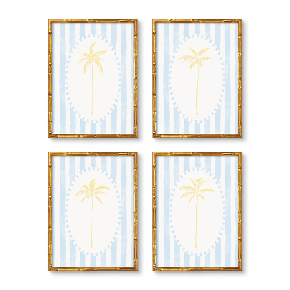 Cabana Palms Set of 4