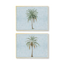 Coastal Palm Pair Horizontal