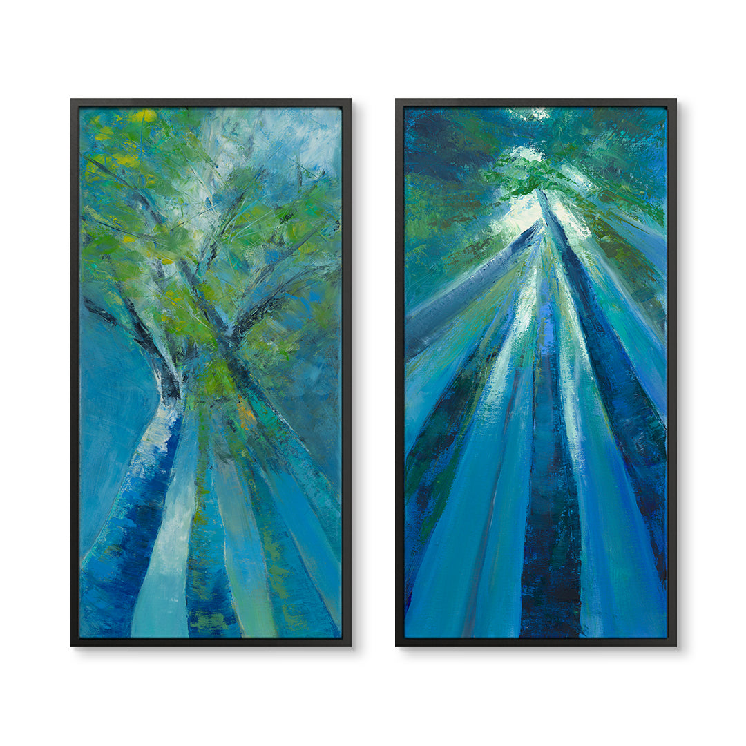 Into the Trees Pair by Deborah Minarik