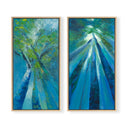 Into the Trees Pair by Deborah Minarik