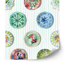 Garden Plate by Jenny Westenhofer Wallpaper Sample