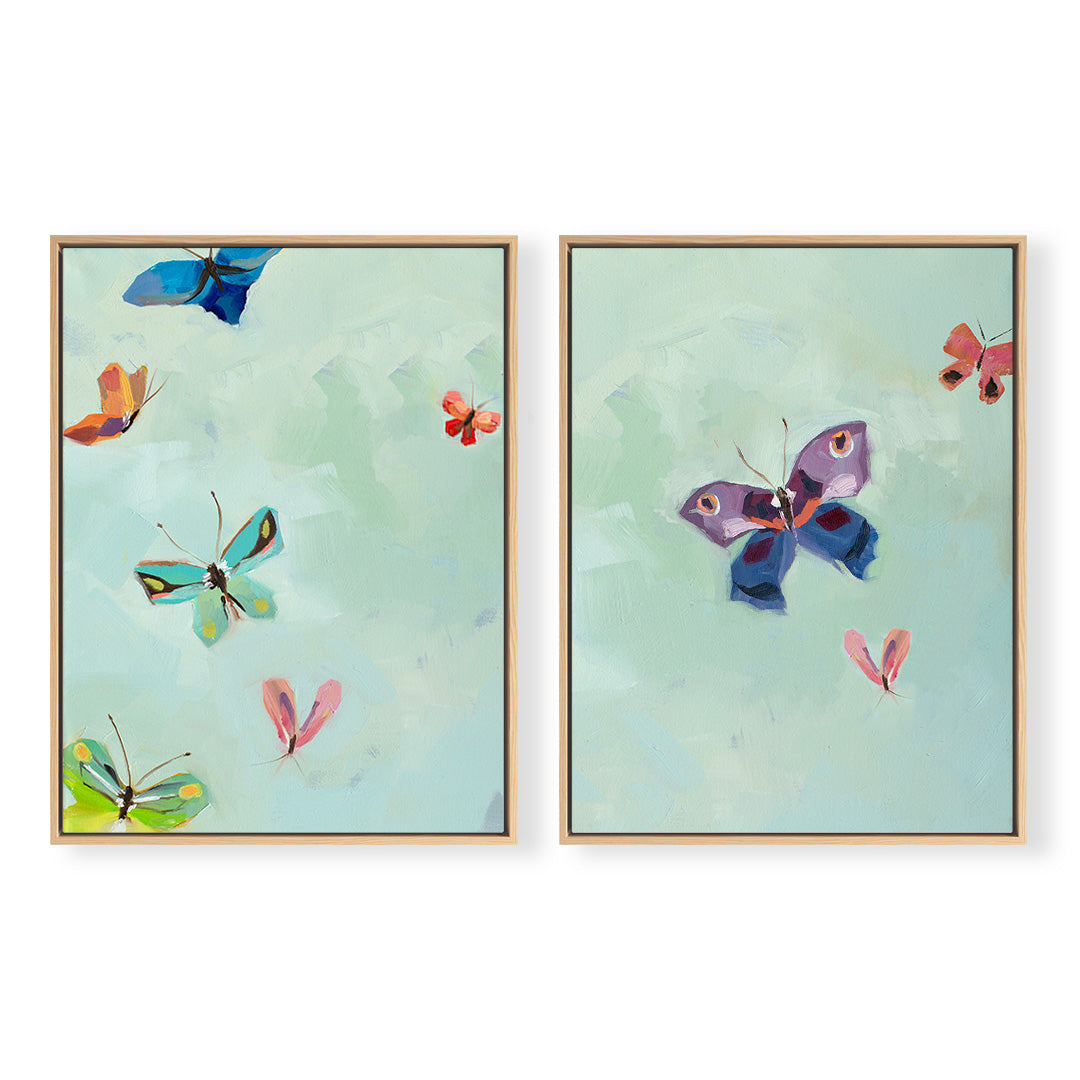 Butterflies Pair by Jenny Westenhofer