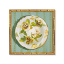 Chintz Flower Plate by Jenny Westenhofer