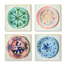 Terrace Plate Set of 4 by Jenny Westenhofer