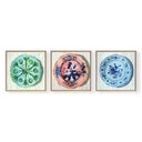 Garden Plate Trio by Jenny Westenhofer