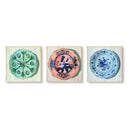 Garden Plate Trio by Jenny Westenhofer