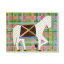 Plaid Horse by Jenny Westenhofer